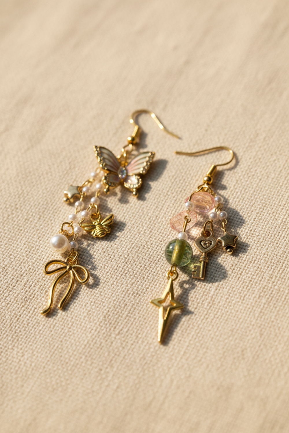Where Butterflies Meet Starlight Earrings