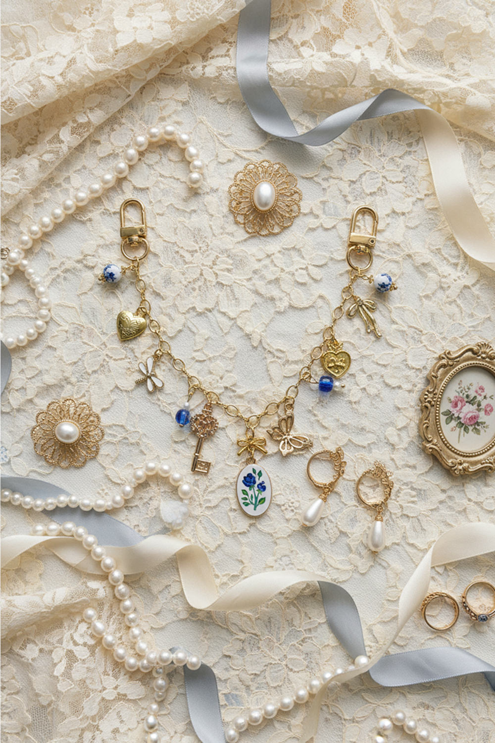 Keys to the Garden Bag Charm