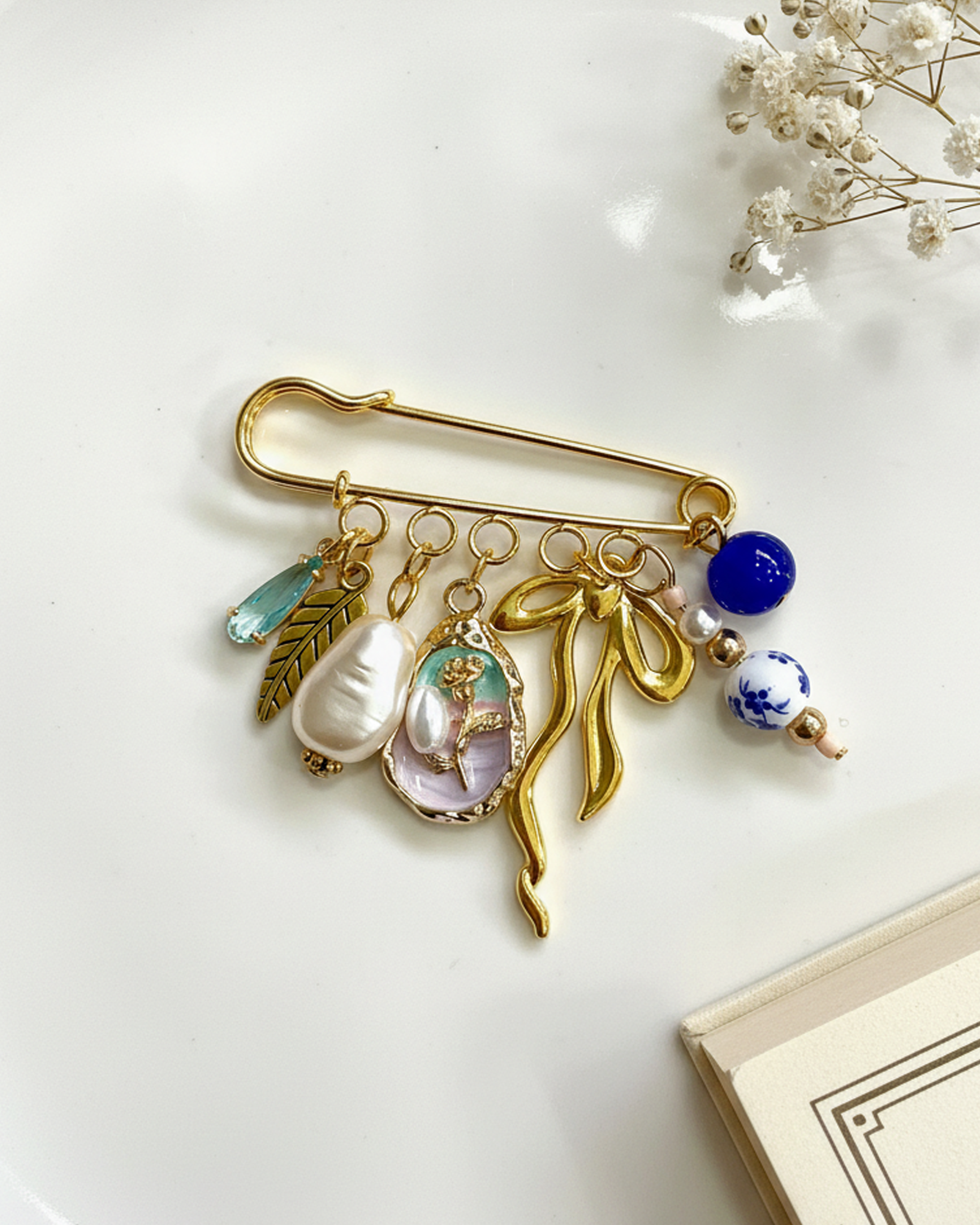 Porcelain Daydream Pin