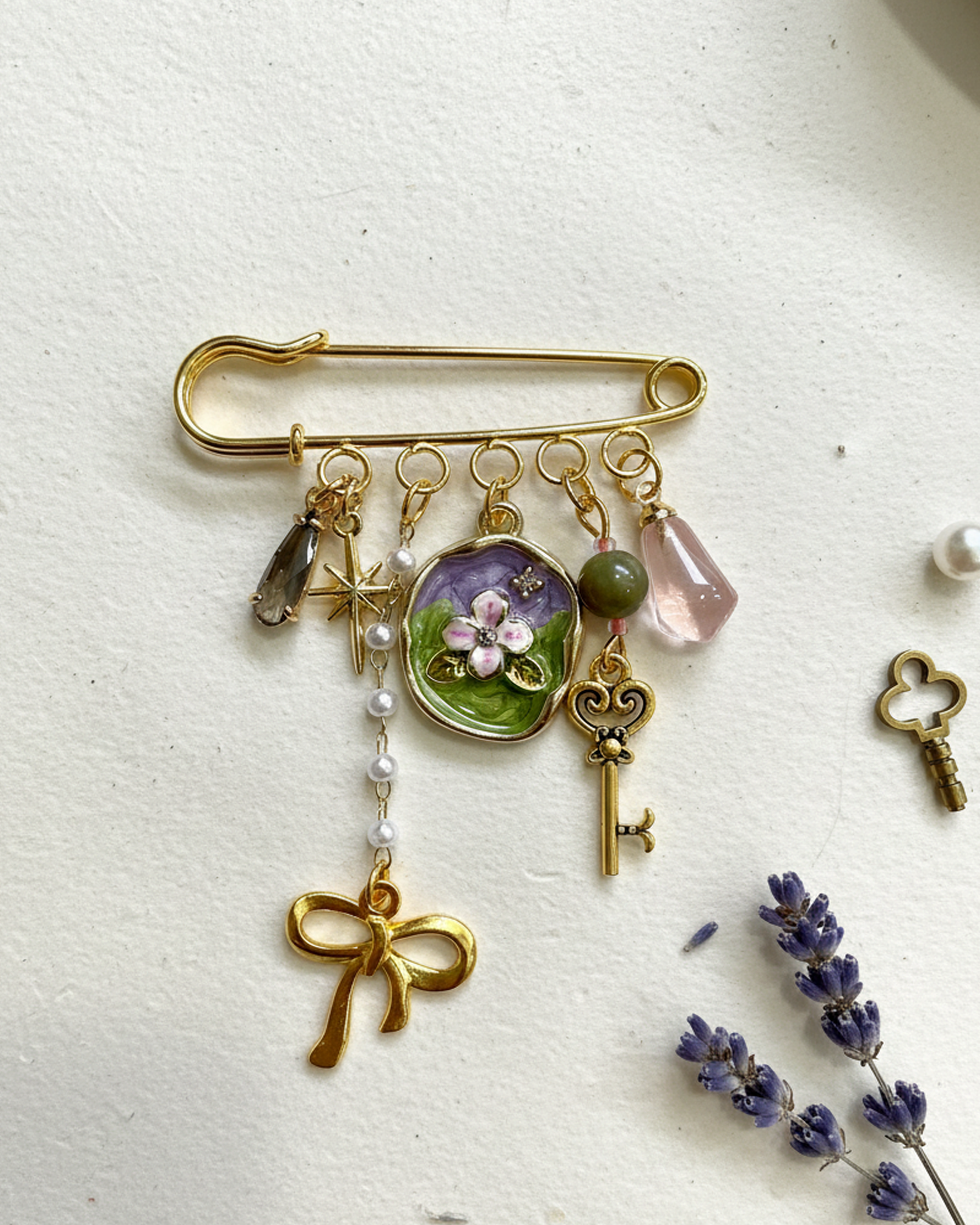 Night Walk in the Garden Pin