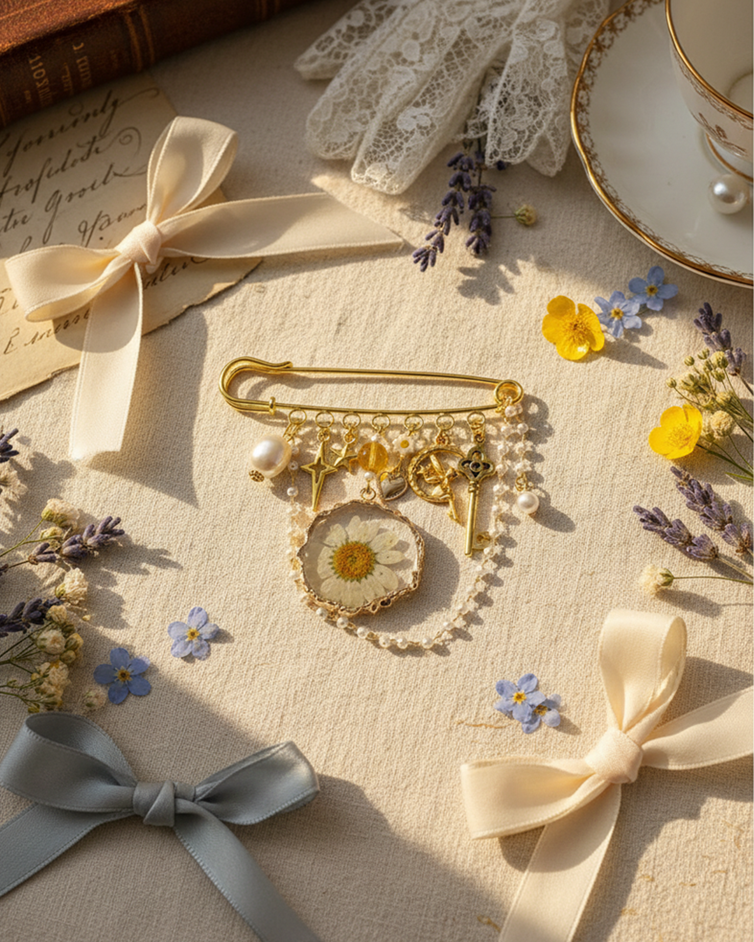 The Meadowlight Statement Brooch