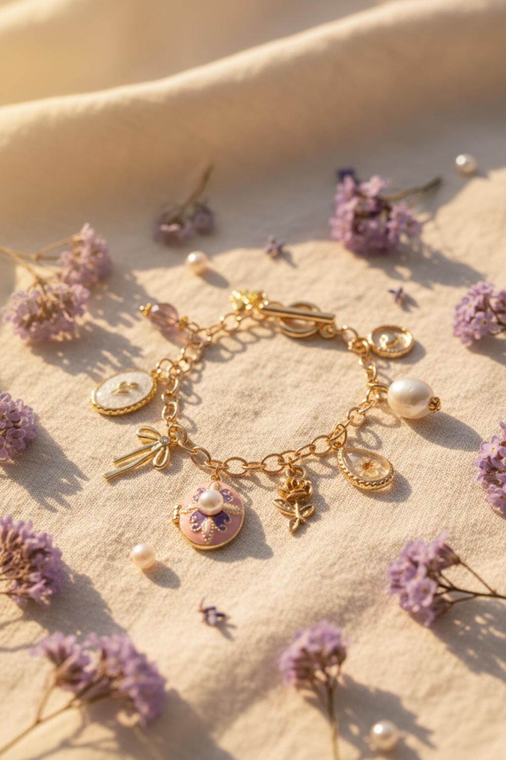 A Secret Kept in Bloom Bracelet