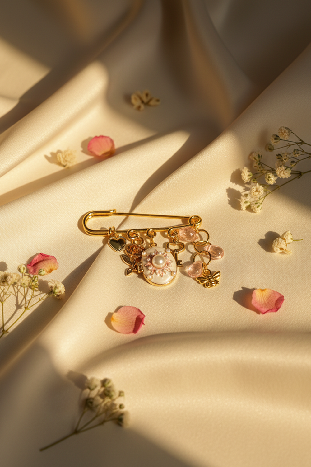 A Secret Kept in Bloom Brooch