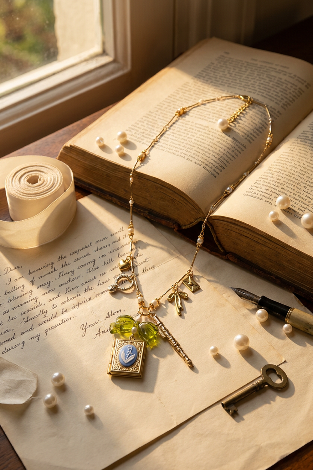 Written On The Pages Of My Heart Locket Necklace
