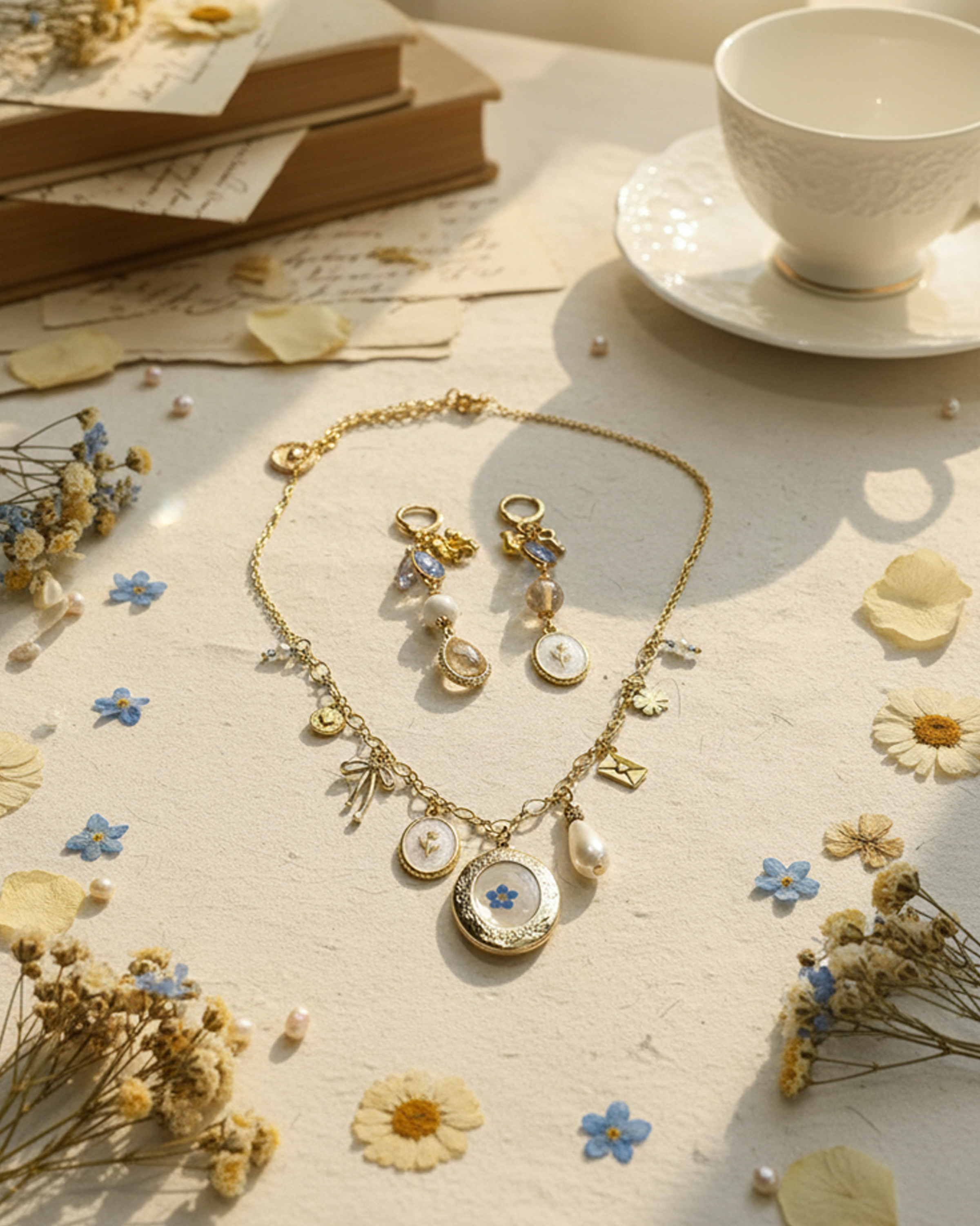 Forget-Me-Not Keepsake Set