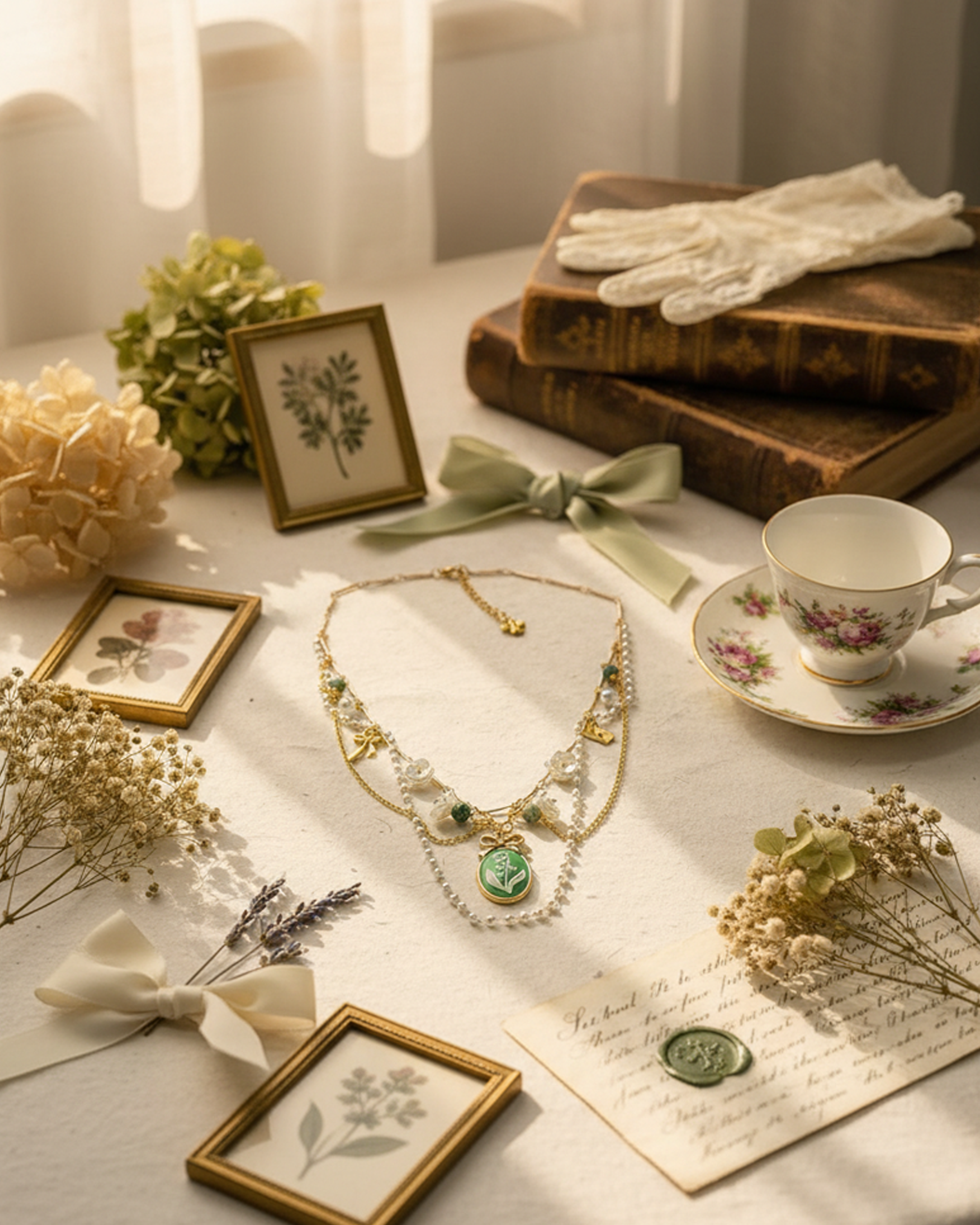 Blossoms of the Valley Necklace