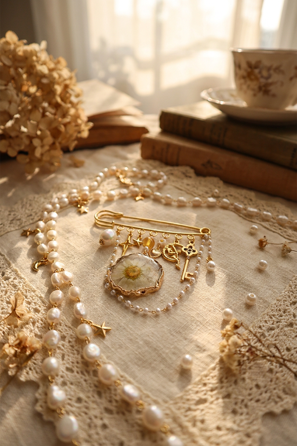 The Meadowlight Statement Brooch