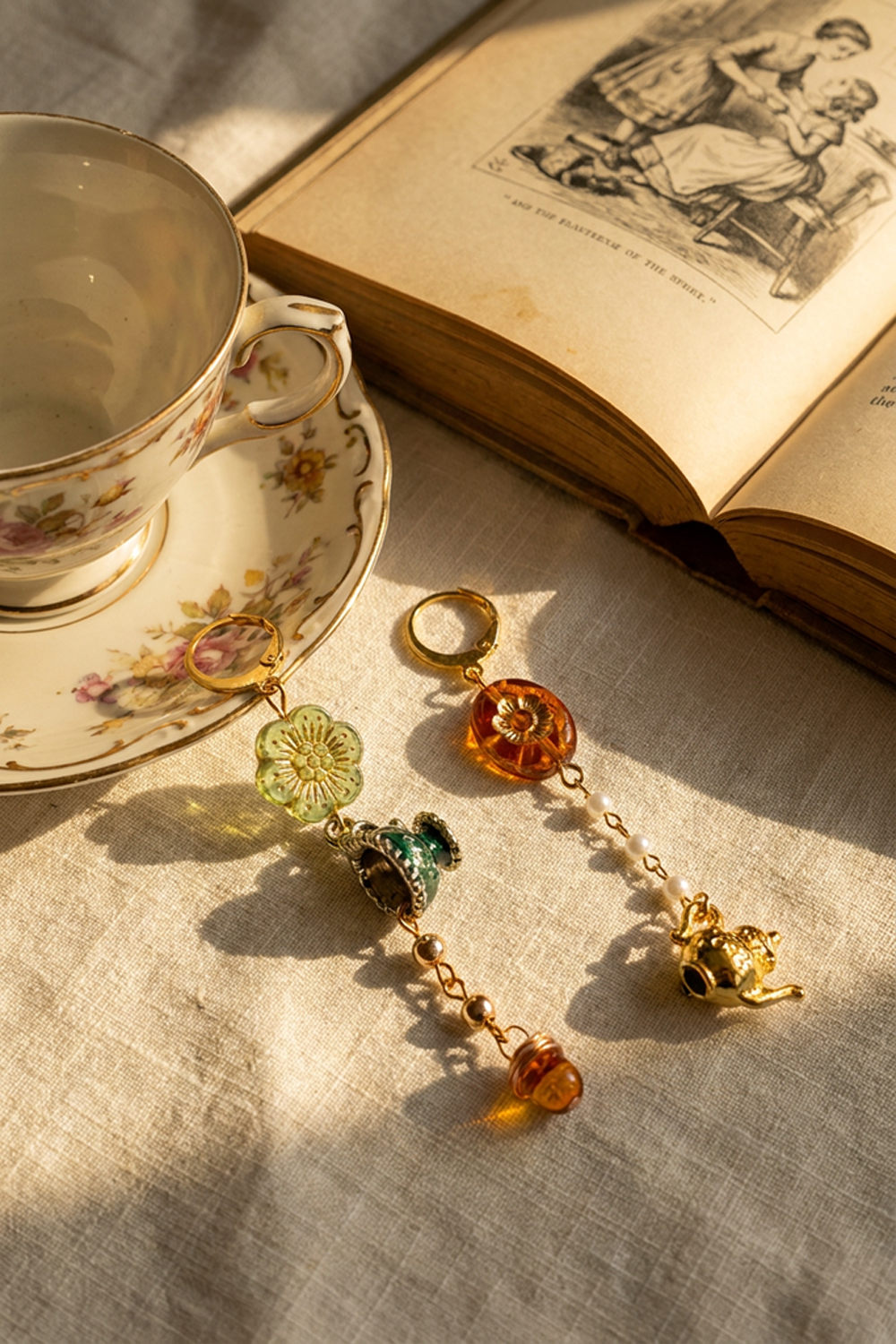 Tea for Two Earrings