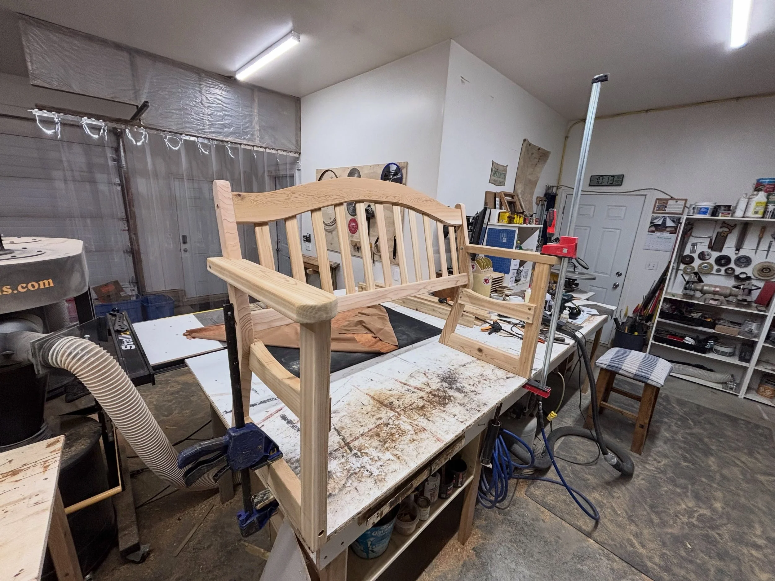 Porch Glider in the works.

#mpwdesigns