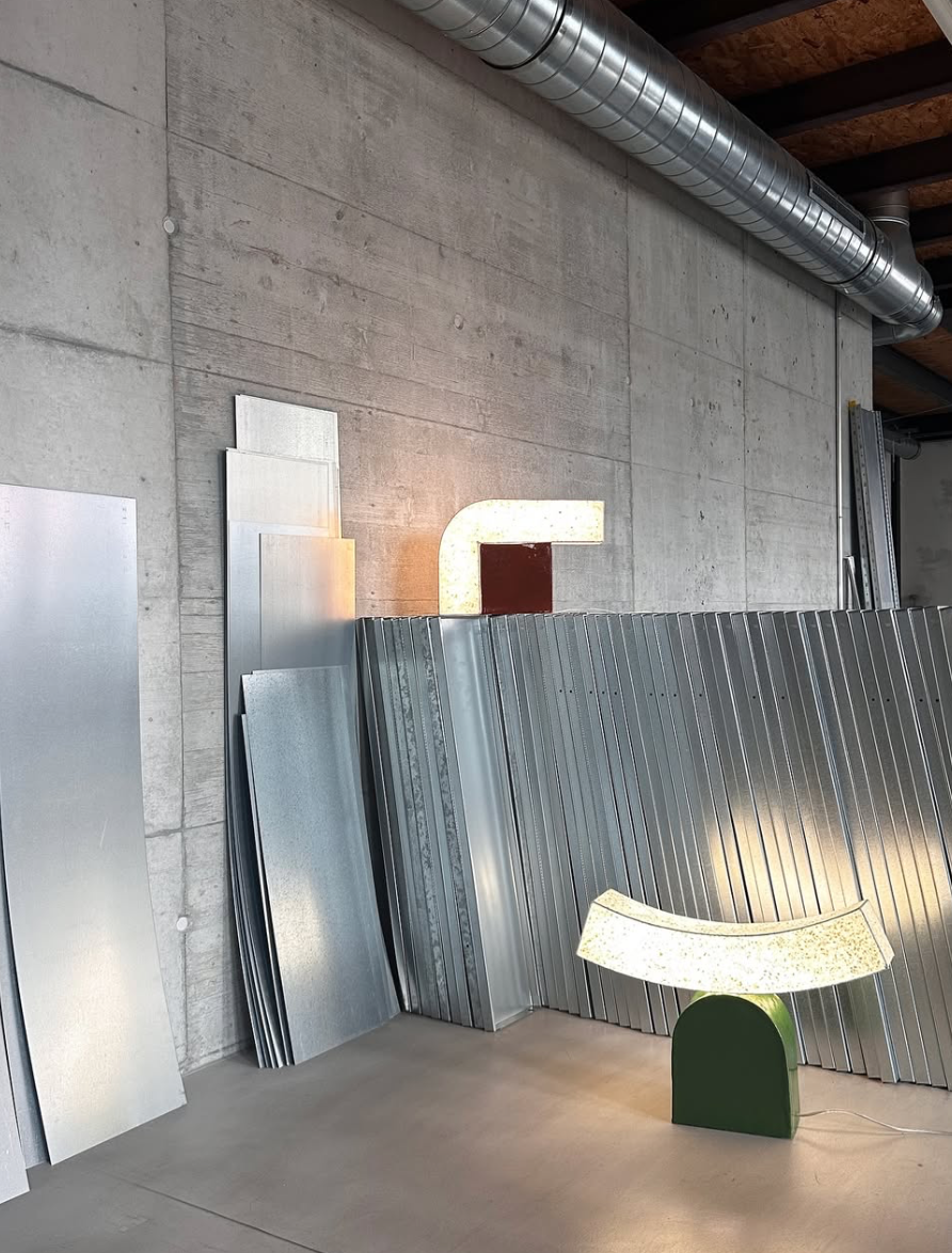 Madeiski - Slouch Lamps for Private Client (Zürich)