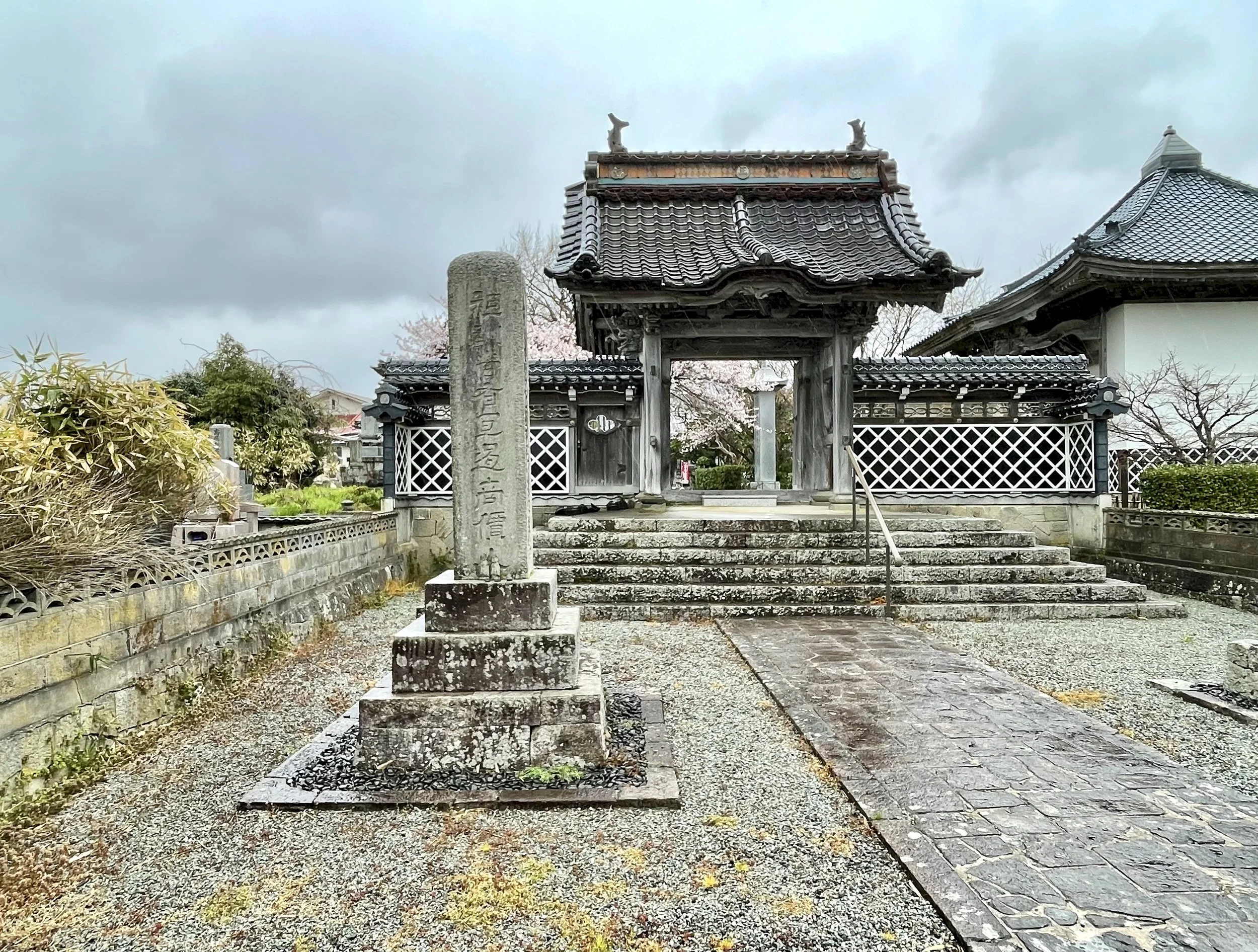 Shoshoji Temple on Sado Island, where Zeami spent part of his exile