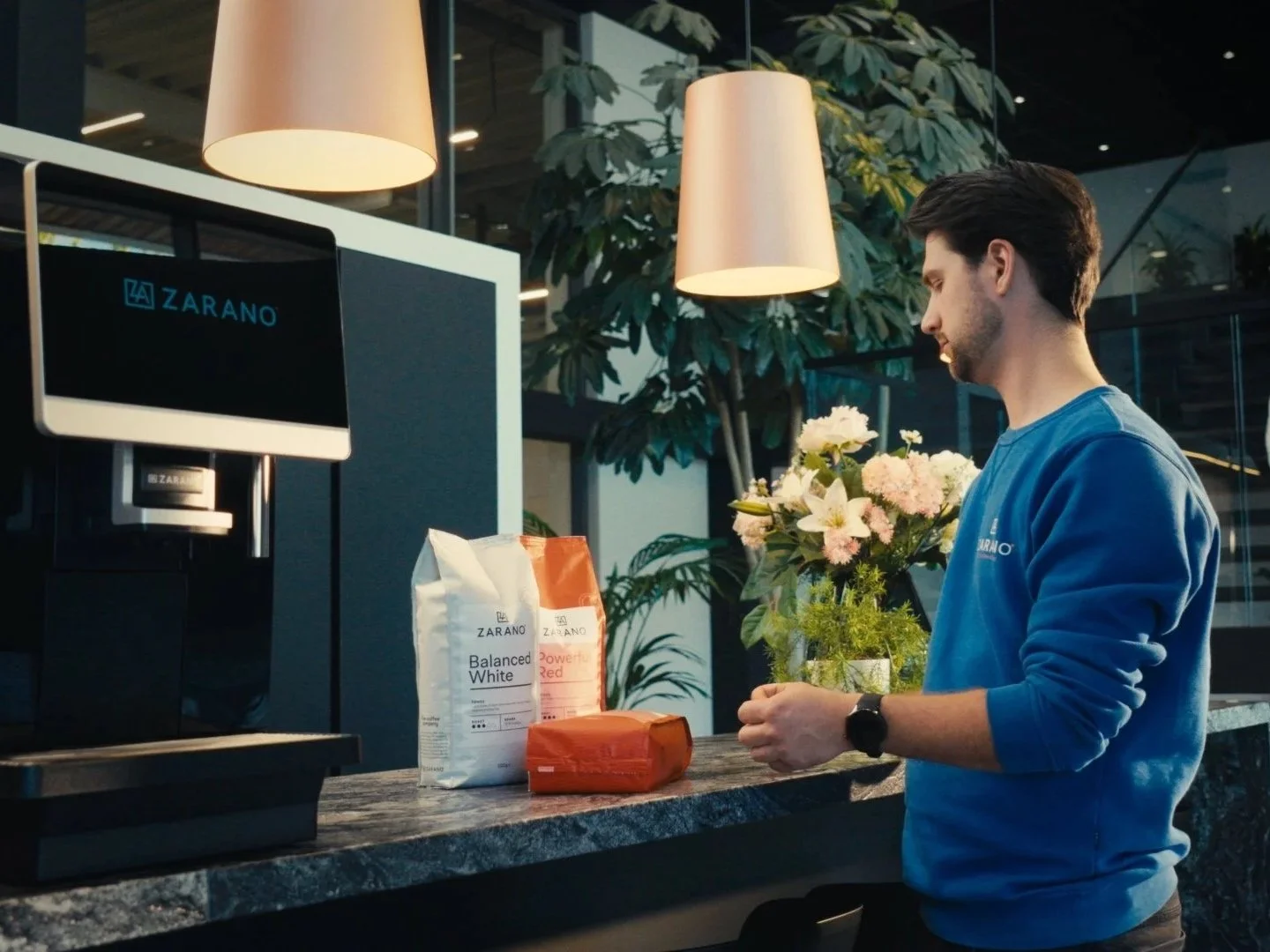 Zarano coffee comercial