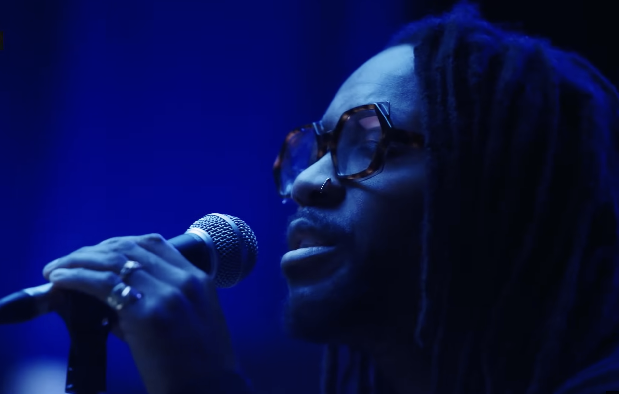 Podium zwart omroep zwart