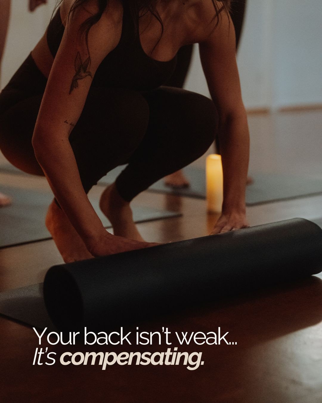 If your lower back constantly feels tight or irritated, it may not be weakness.⁠
⁠
When the hips lack mobility or deep stabilizers don&rsquo;t coordinate effectively, the lumbar spine compensates. This leads to chronic low back pain that more strongl