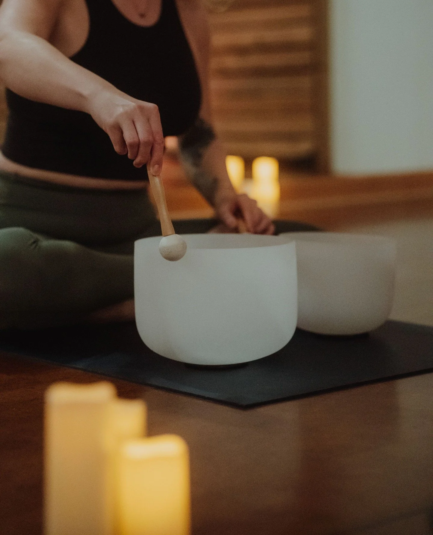 Are you ready for Restore + Sound tonight? ⁠
⁠
Roll out your matt for a class that includes passive postures explored for up to 5 minutes allowing the body to open slowly and the mind to calm. ⁠
⁠
This way of practicing puts gentle pressure on the co