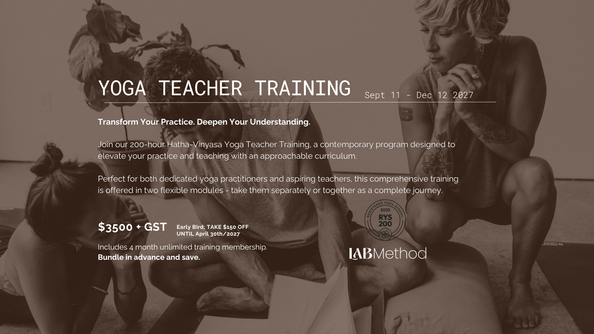 Yoga Teacher Training