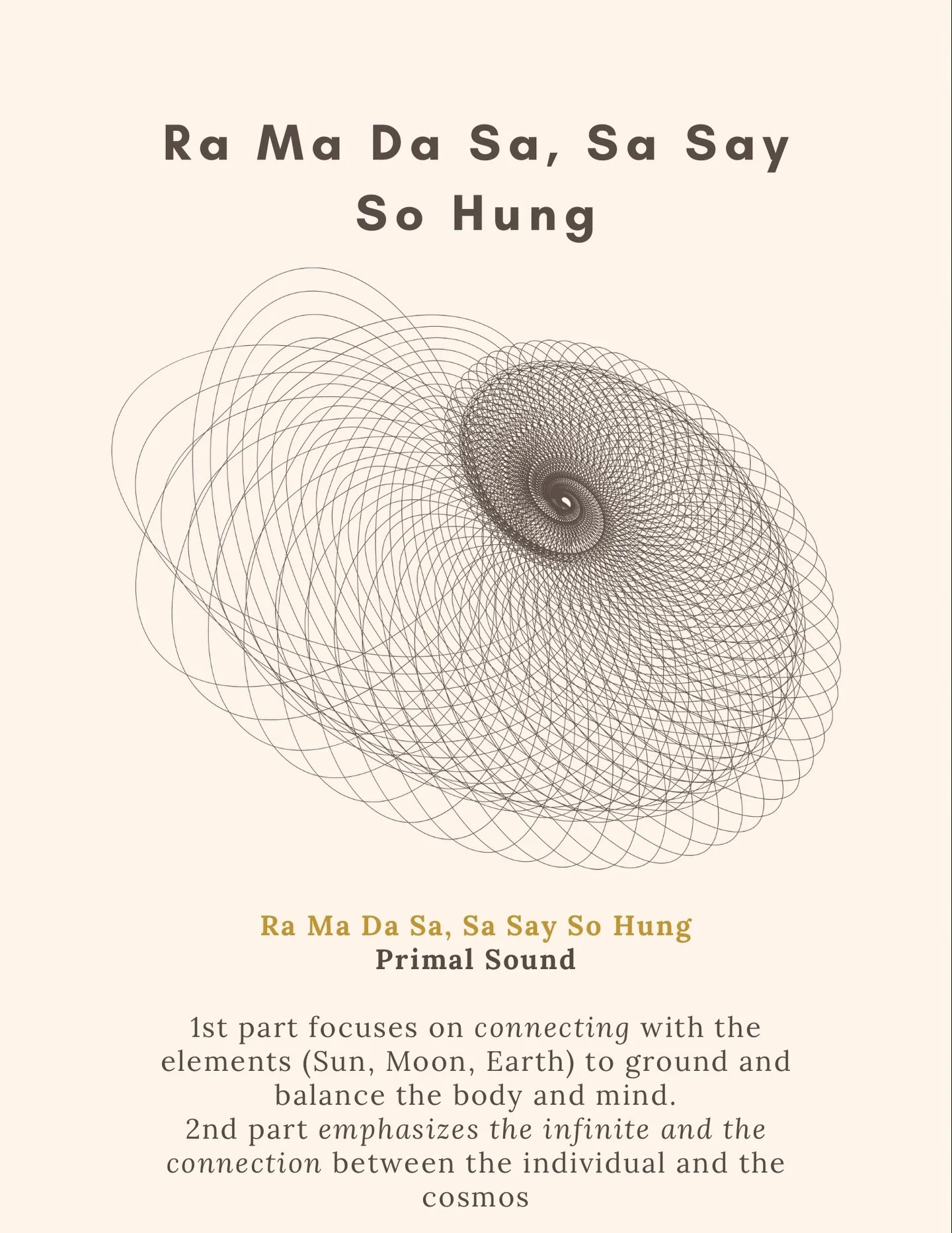 Chanting has been a huge part of my journey of self discovery and discipline. 
Not only does it quiet my little monkey brain (yes, I will get back to the emails and messages I promise!) but it pauses loops that are quietly pulling my mind back into t