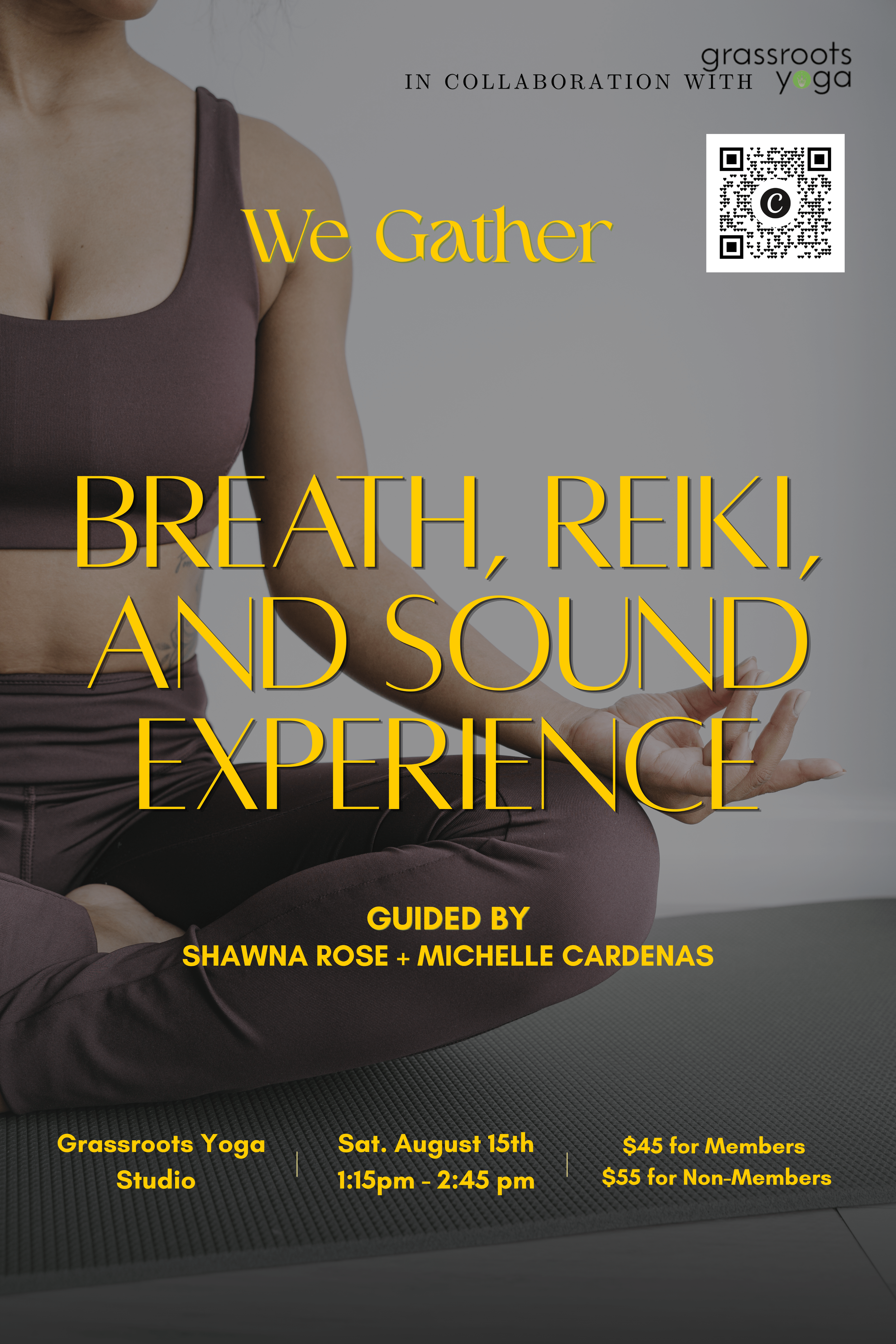 We Gather: a Breath, Reiki and Sound Experience