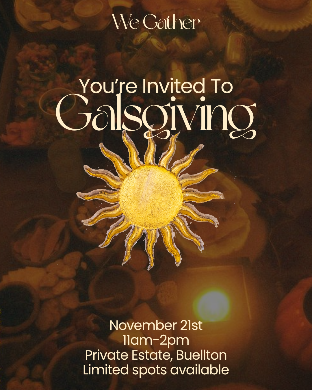 We Gather's Galsgiving Celebration
