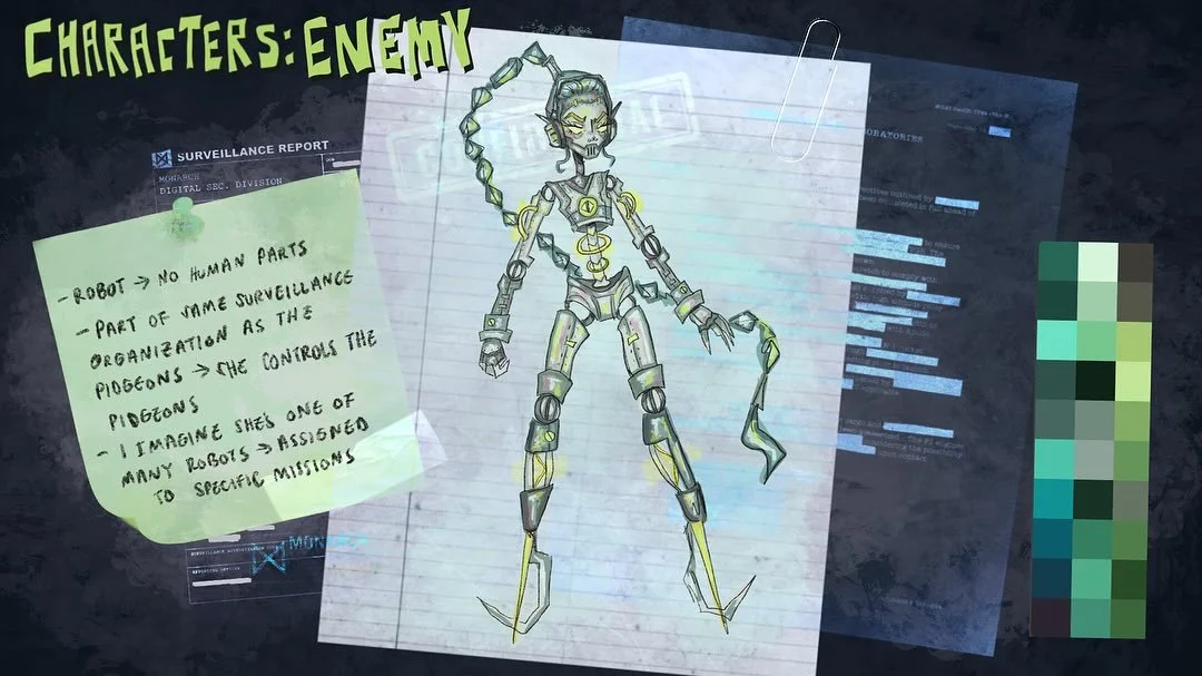 THEY&rsquo;RE ALWAYS WATCHING!
Meet the ENEMY - a member of the oppressive surveillance state within the world of our new music video for &ldquo;Quartermain and Victoria&rdquo; by @funkrustbrassband 📡📟

#cganimation #independentanimation #autodeskm