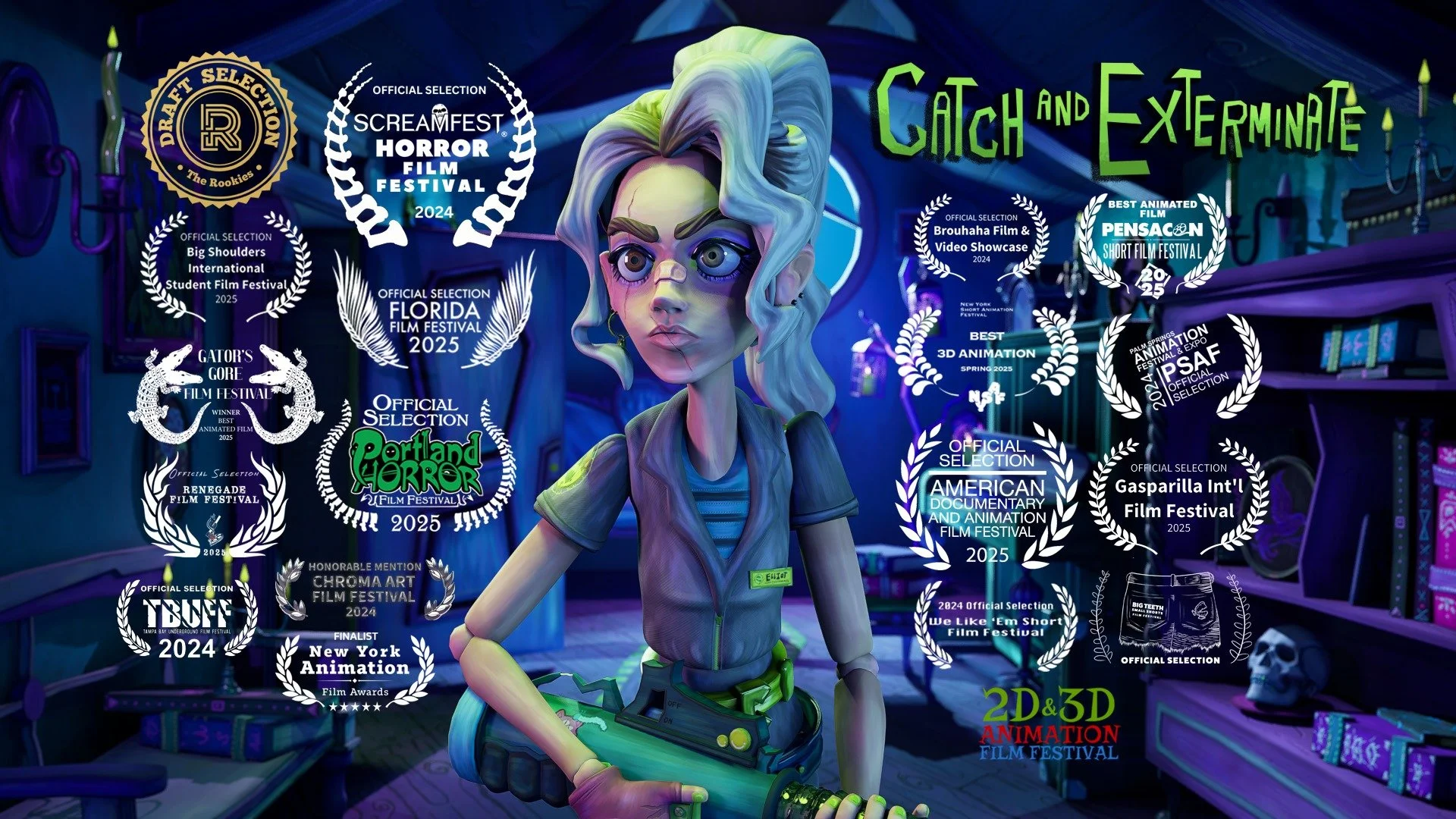 For the final week of our Kickstarter campaign, we have made one of our first films public on YouTube! If you like the visuals in this short, please consider donating to help us make our next one! We have only gotten better and have so much to share!