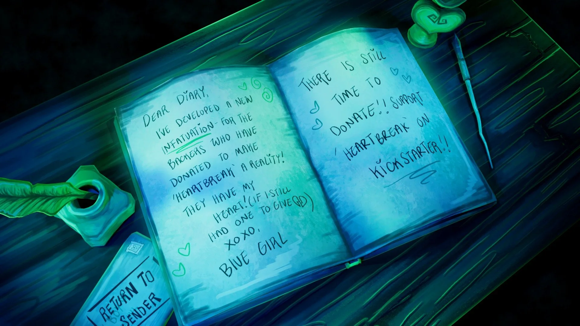 Bluegirl heard about all of our amazing backers, and she's obsessed.

There are less than 24 hours left on the Kickstarter! Don't miss out on a chance to help make independent animation come to life! Follow the link in our profile to visit our Kickst