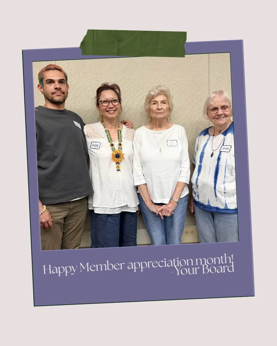 April is all about our wonderful members. Happy member appreciation month. #scta #sacevents #sacartists