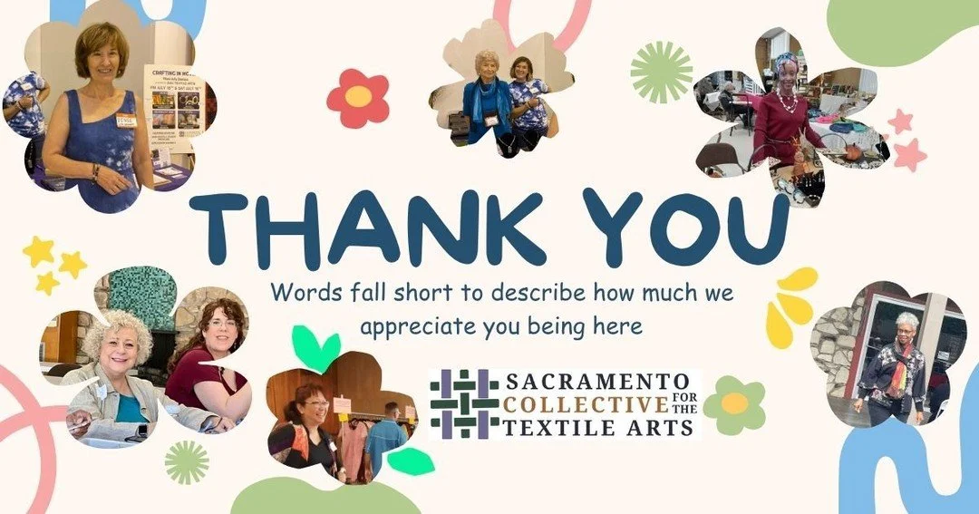 Thank you to our wonderful members. #scta #textilearts #sacartists #fiberarts