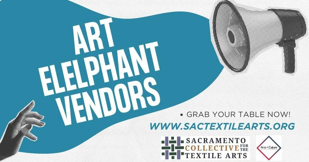 Get your vendor tables now over at our website while they last. #sacta #sacevents #sacartists #textileart