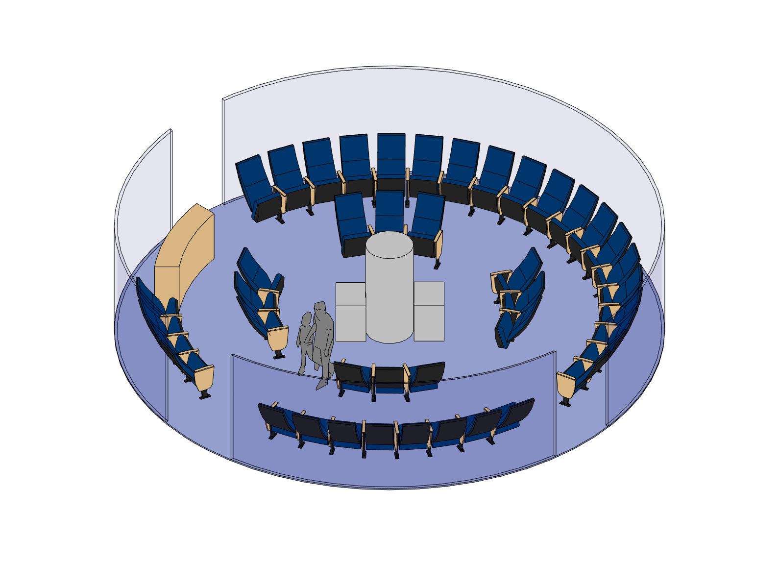 Planetarium Theatre - Axo View.png