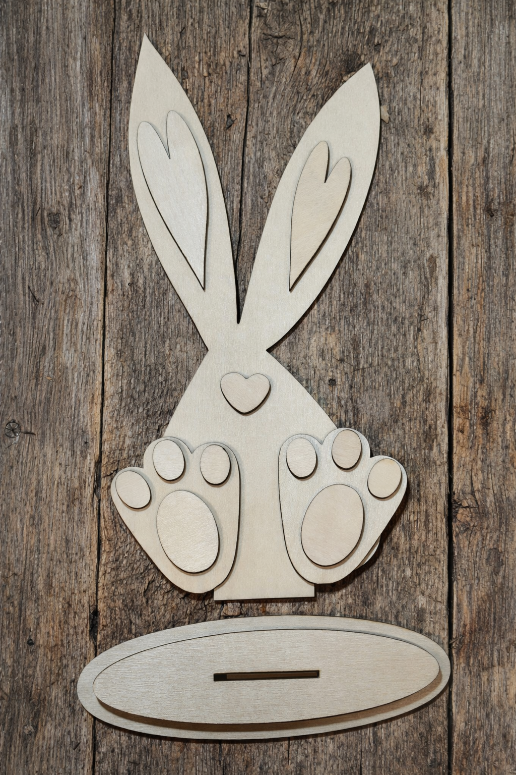 Long Earred Bunny Wood Kit