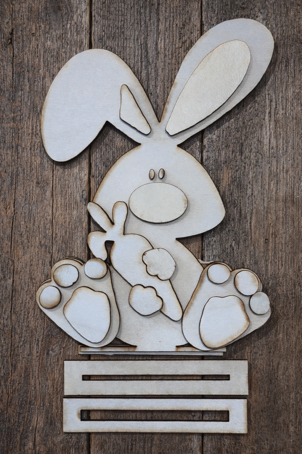 Country Bunny Wood Kit