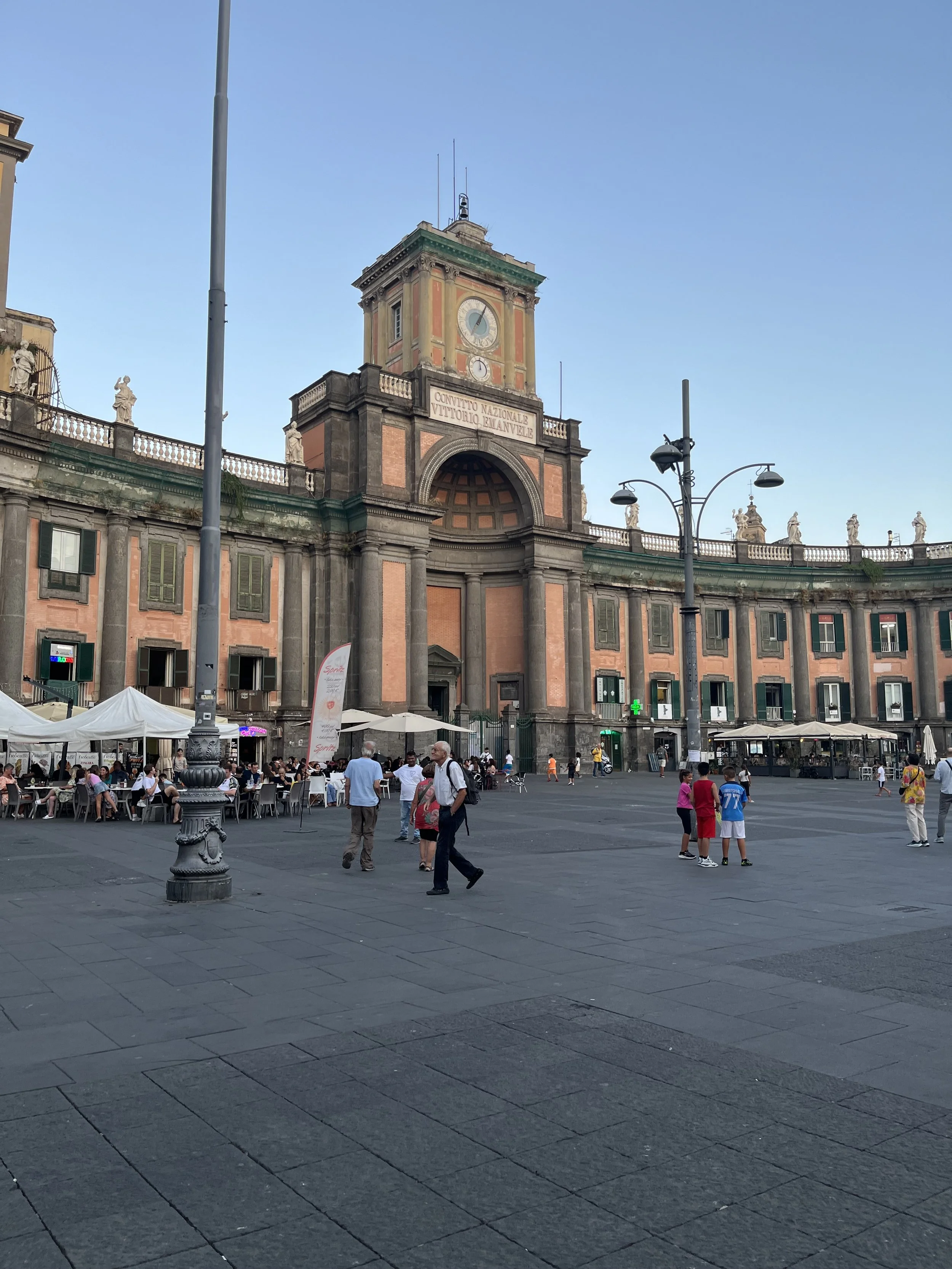 Piazza in Lucca, Italy