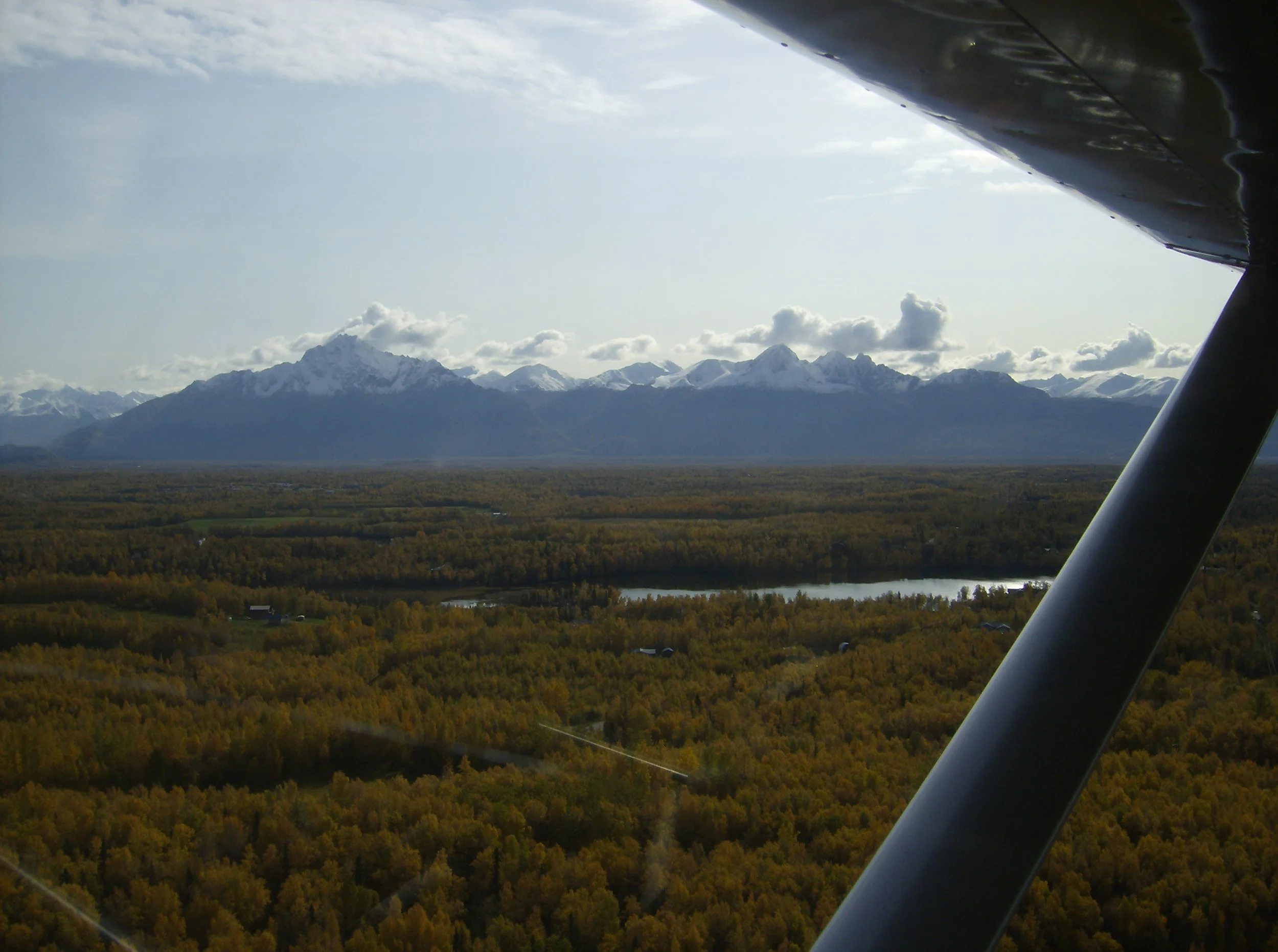Aerial photo of Alaska