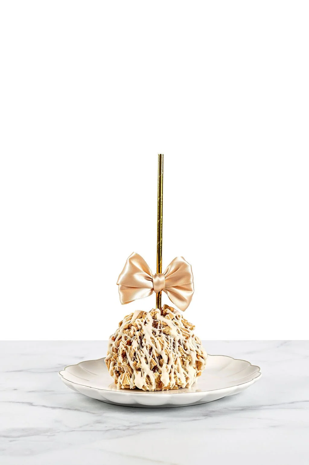 Gourmet vanilla caramel apples | candy apple | elegant