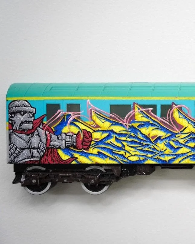 A few legends Czar and Quas and Doom on an All City Style train by @_colorskeems_