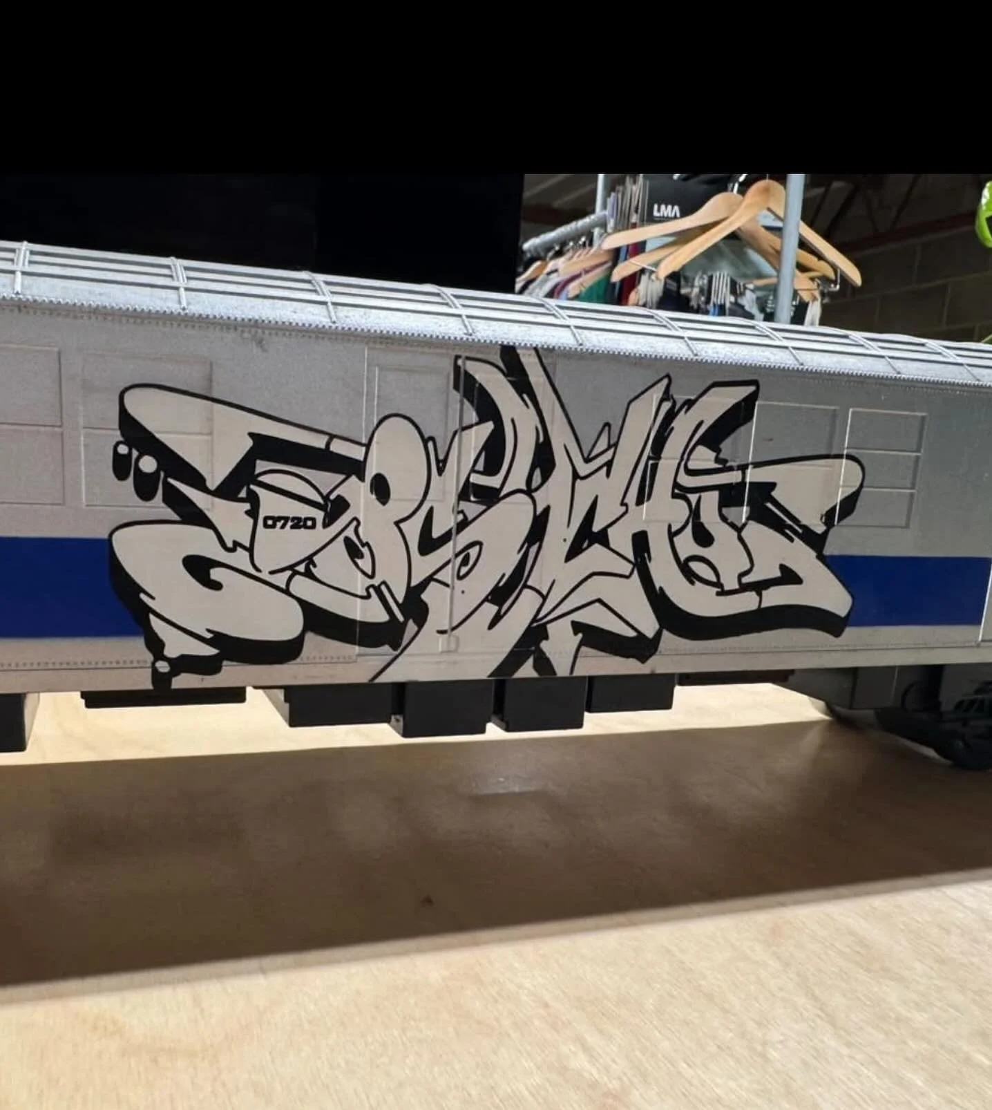 Blast from the past! Who remembers the PSYCHO train designed by SEEN @graffitiloser - released in an edition of 150 at SDCC 2005! A collector just hit us up for more info on this ACS train that has been in their collection for 20 years!