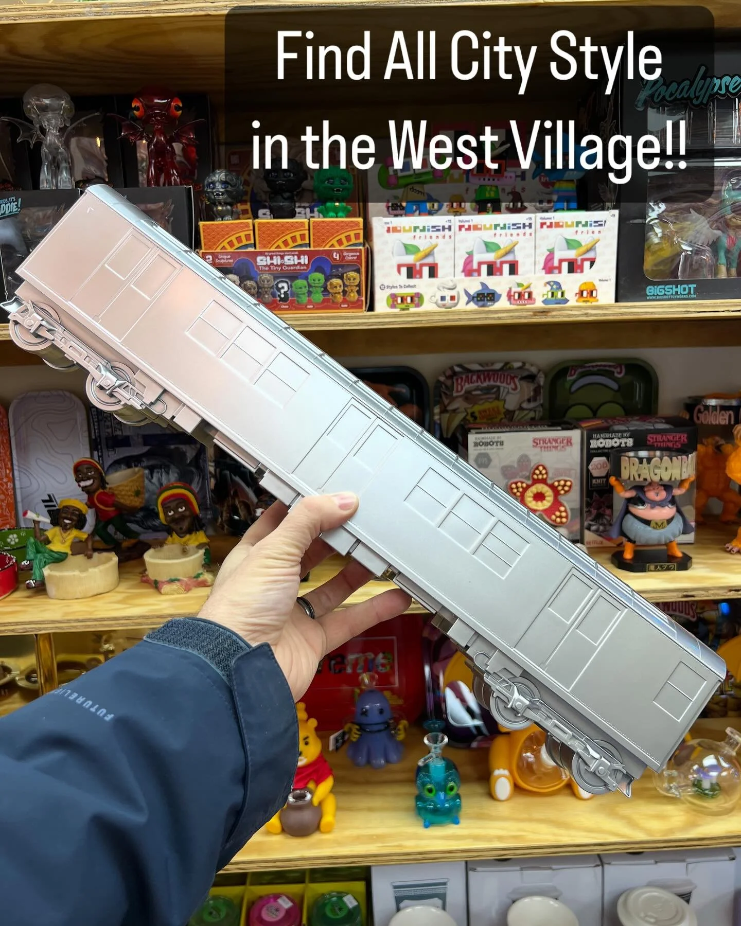 All City Style has a convenient new retail outlet right here in NYC!!! Stop into the convenience store at 488 6th Ave (near 12th St) and grab yourself a train!
#nyc #allcitystyle #nycdeli #conveniencestore #westvillage