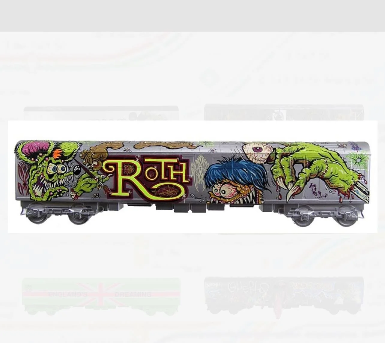 Custom All City Style train from our very first show in 2004 - Tag the System at @toy_tokyo ! 
🚊 
20 year anniversary, ACS trains still going strong! ACS trains are available now in our shop and at select retail shops worldwide - links in bio. 
🚊 
