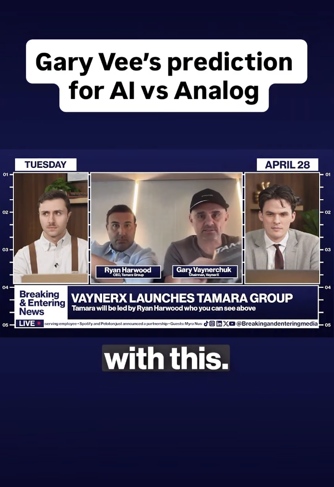 The Future is Analog