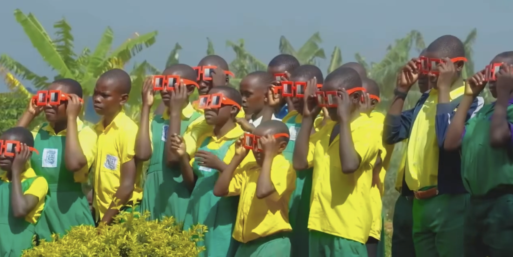 Students at the first Nouns school in Africa