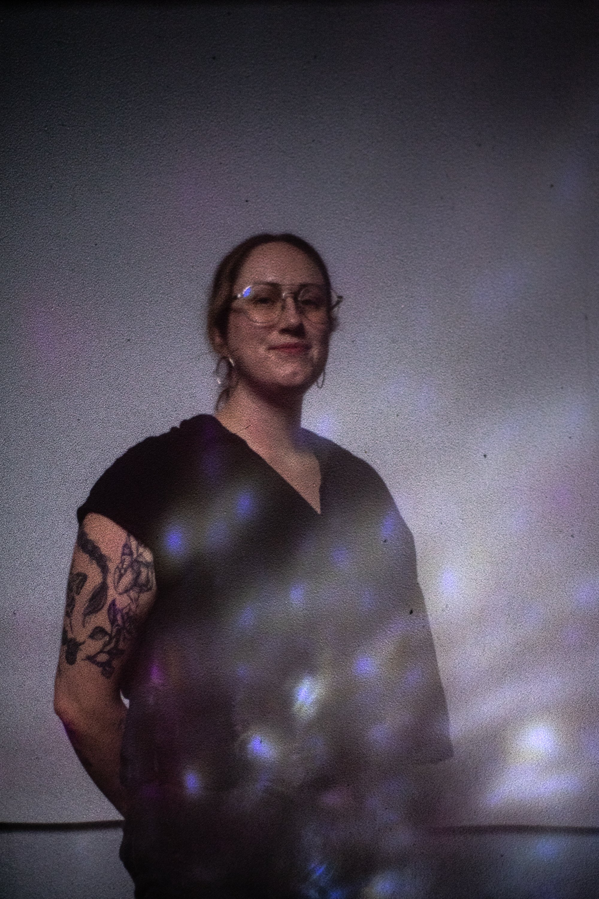 Portrait of Monica Miller taken by artist Nic Umbs.