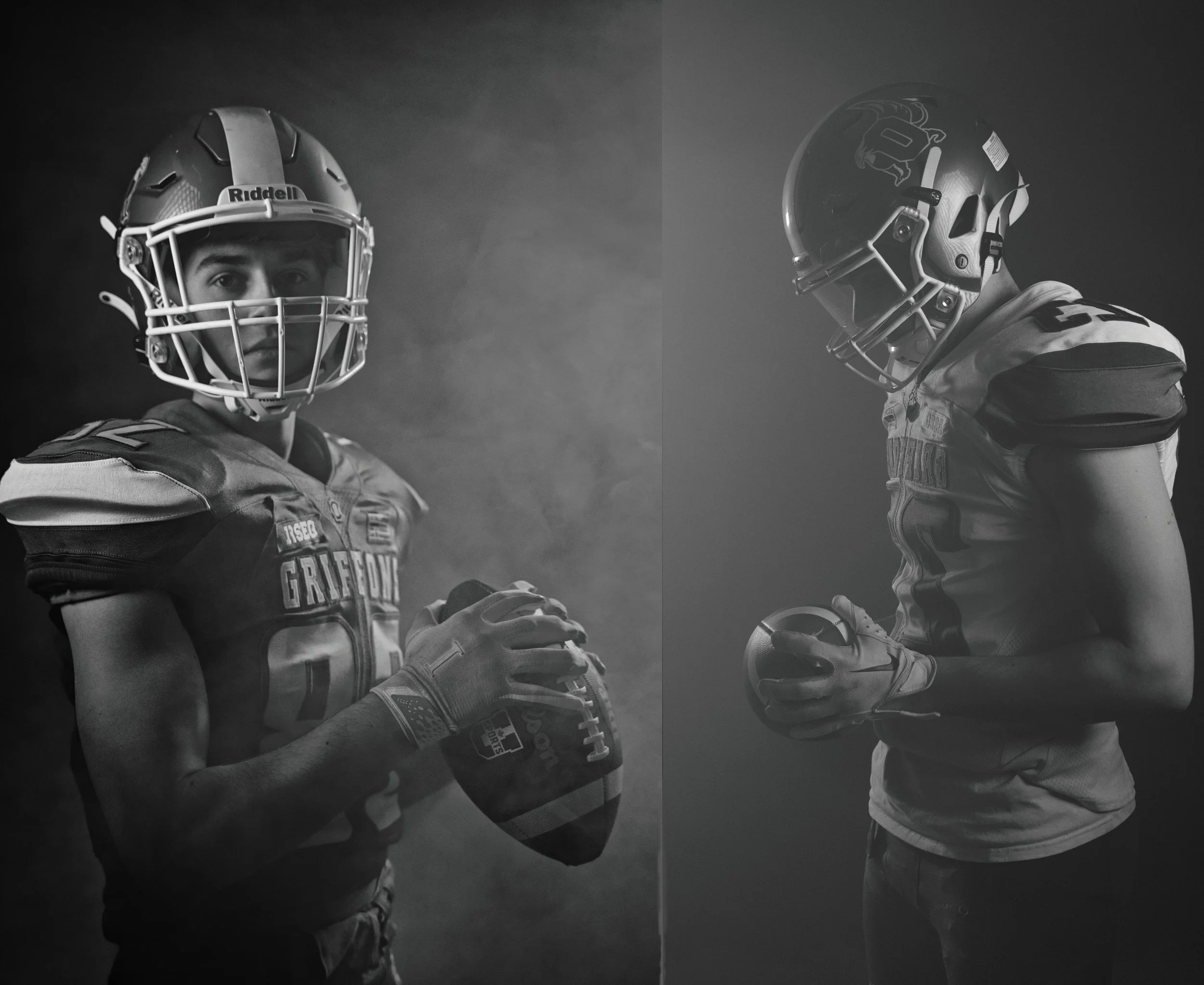 Photo sportive de deux joueurs de football à Gatineau