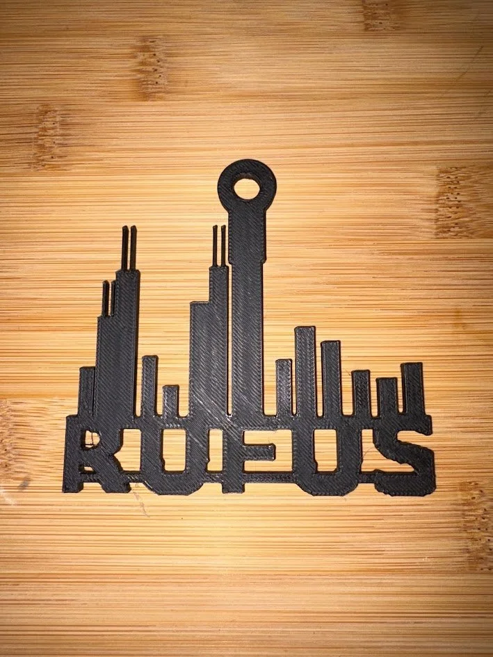 Rufus Du Sol Chicago Skyline Pendant