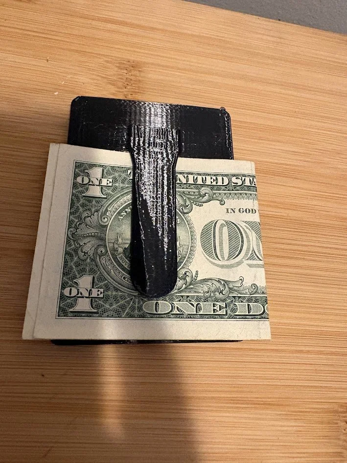 Shamrock Wallet Card Holder with Clip