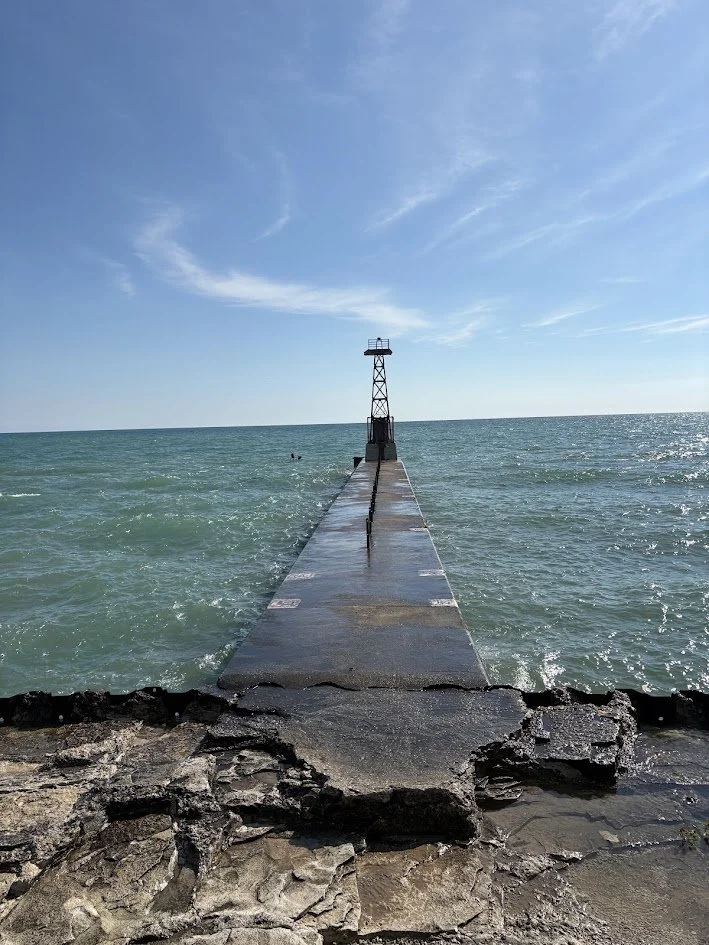 Chicago, Illinois, Pier, Water, Lake Michigan