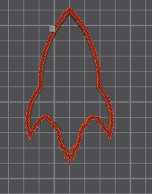  Rocket Cookie Cutter