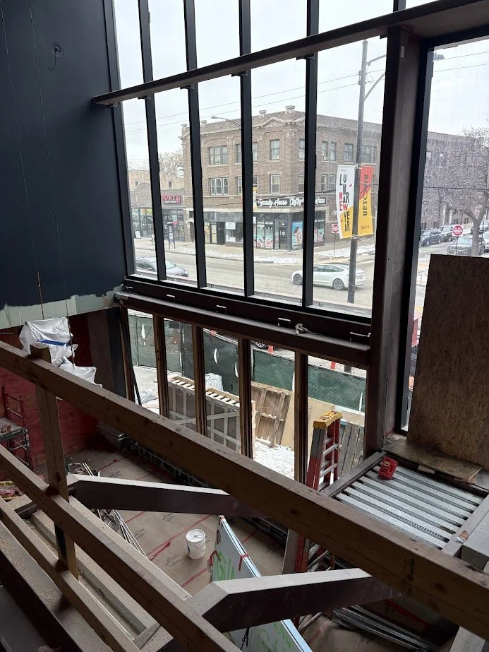 View from construction, Theatre, Argyle, Chicago, Uptown, Chicago