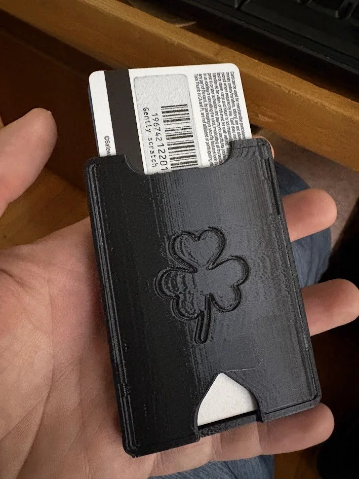 Shamrock Wallet Card Holder