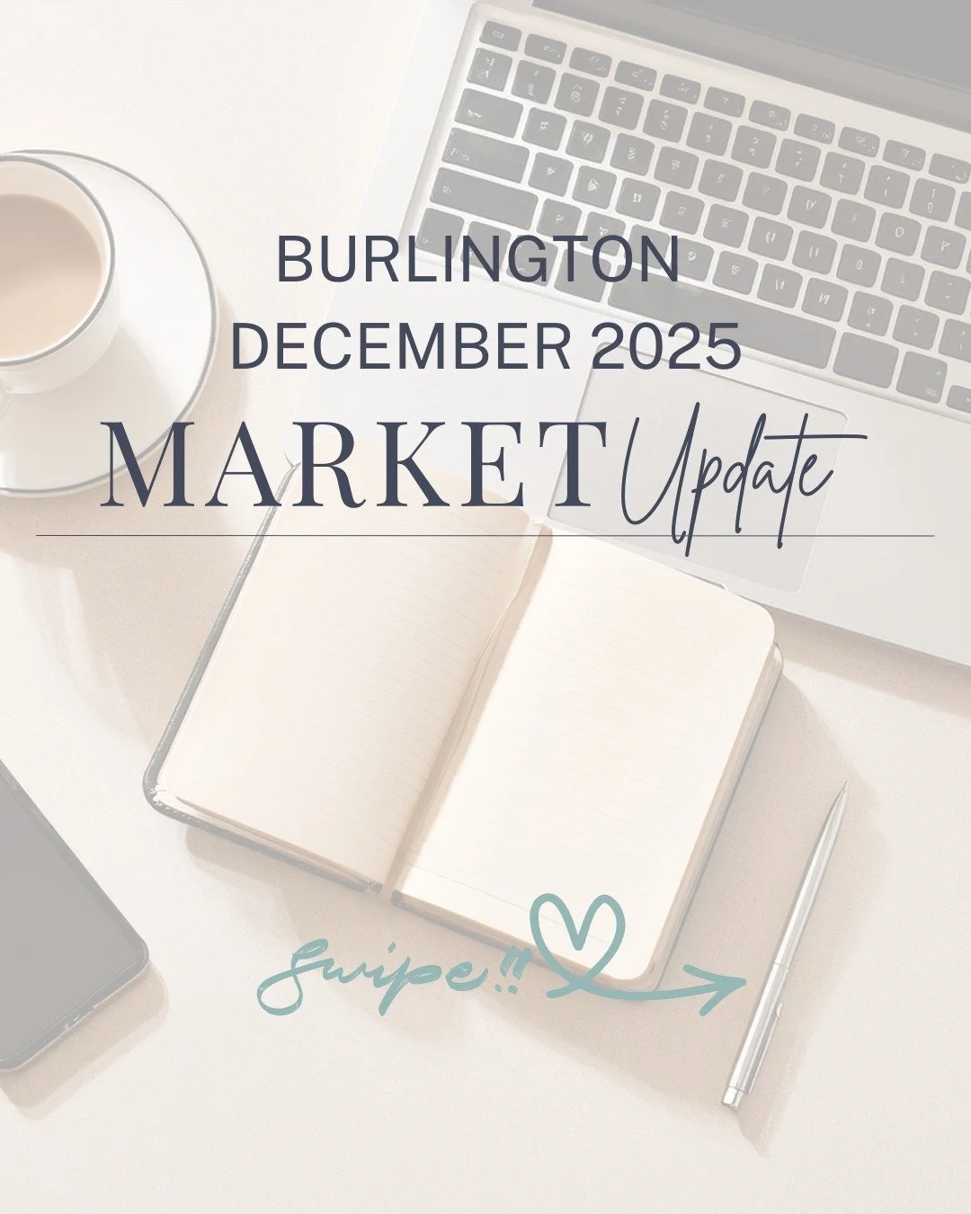 Burlington Market Update | December 2025 🏡

As fully expected December brought the typical seasonal slowdown but here are the numbers so you can take a closer look! 

Month over month (Nov &rarr; Dec):
&bull; Sales down 16%
&bull; New listings down 